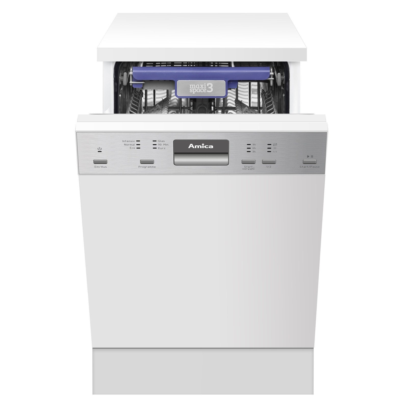 Lave-vaisselle encastrable 45 cm — 10 couverts, 6 programmes