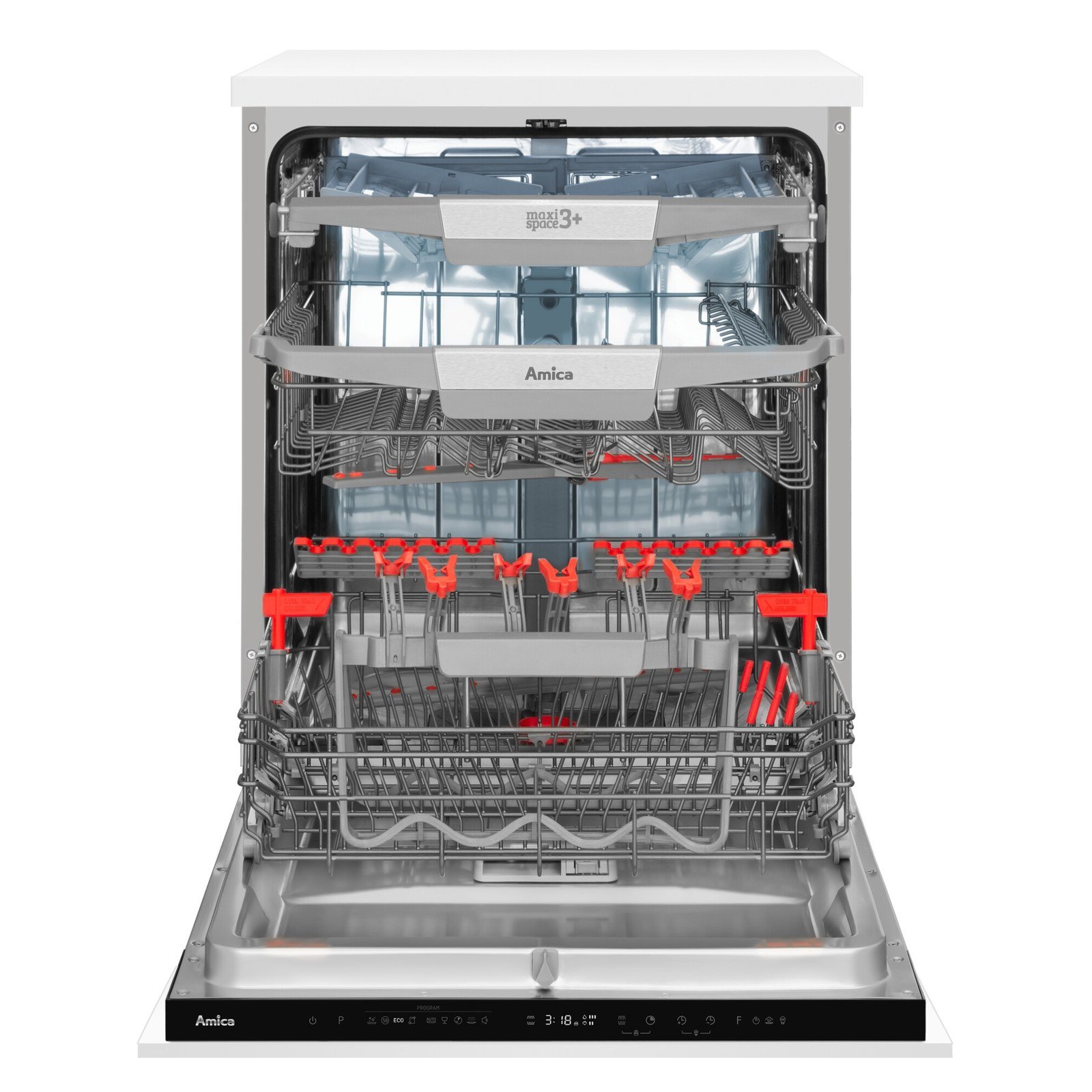 Lave-vaisselle encastrable 14 couverts — 9 programmes, 42 dB
